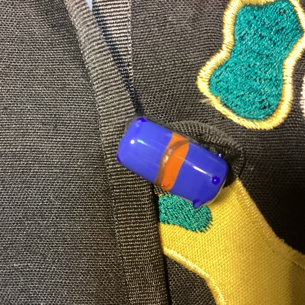 Indigo Moon Embroidered Patchwork Womens Jacket S… - image 3